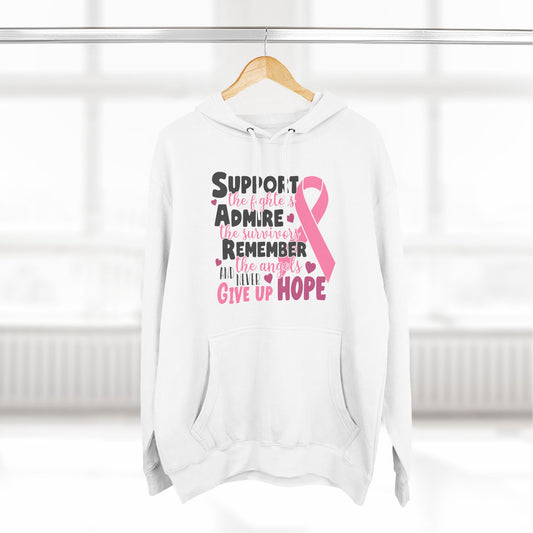 Support Cancer Pullover Hoodie