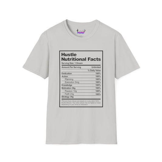 Hustle Nutritional Facts T-Shirt