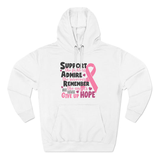 Support Cancer Pullover Hoodie